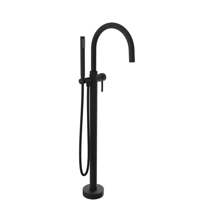 BARIL B66-1100-02 Floor-Mounted Tub Filler With Hand Shower