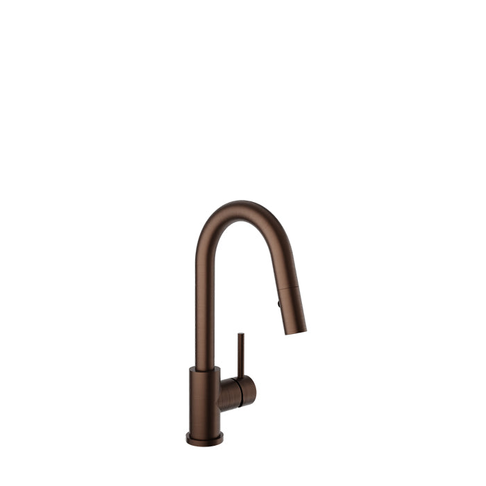 BARIL CUI-2040-35L Single Hole Bar / Prep Kitchen Faucet With 2-Function Pull-Down Spray