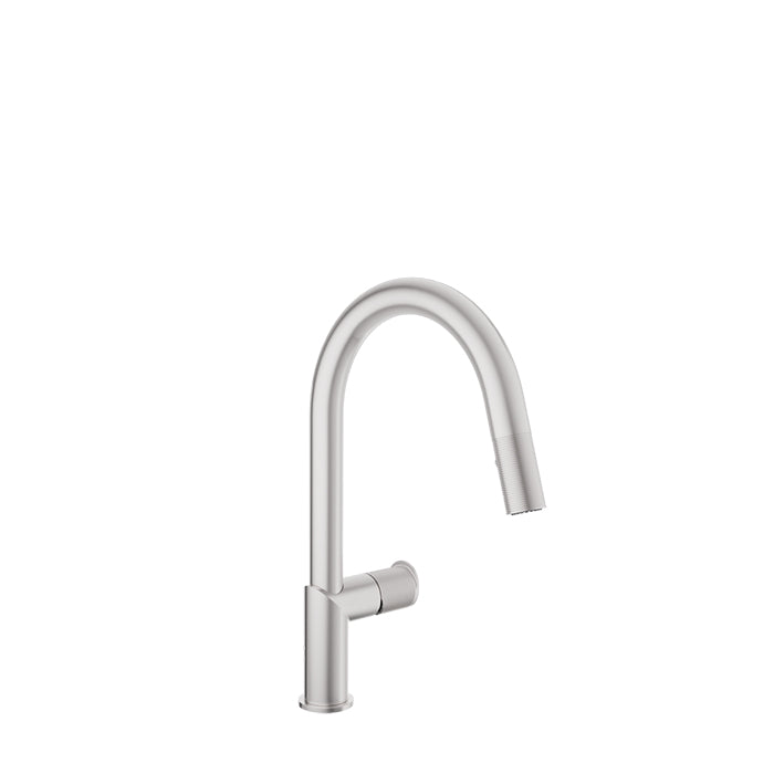 BARIL CUI-9249-12L Single Hole Kitchen Faucet With 2-Function Pull-Down Spray