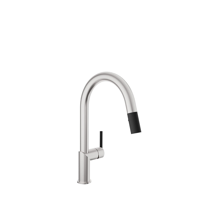 BARIL CUI-9249-22L Single Hole Kitchen Faucet With 2-Function Pull-Down Spray