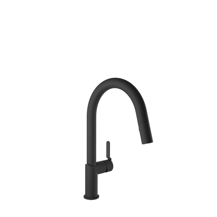 BARIL CUI-9249-32L Single Hole Kitchen Faucet With 2-Function Pull-Down Spray