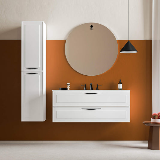 STONETOUCH DEV48 Deville Wall Mounted Vanity 48"