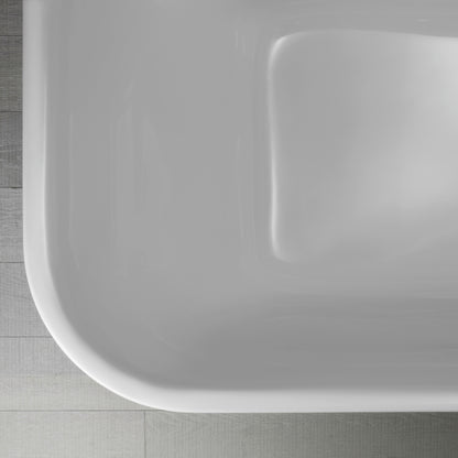 DURAVIT 700453800000090 Happy D.2 Plus Freestanding Bathtub