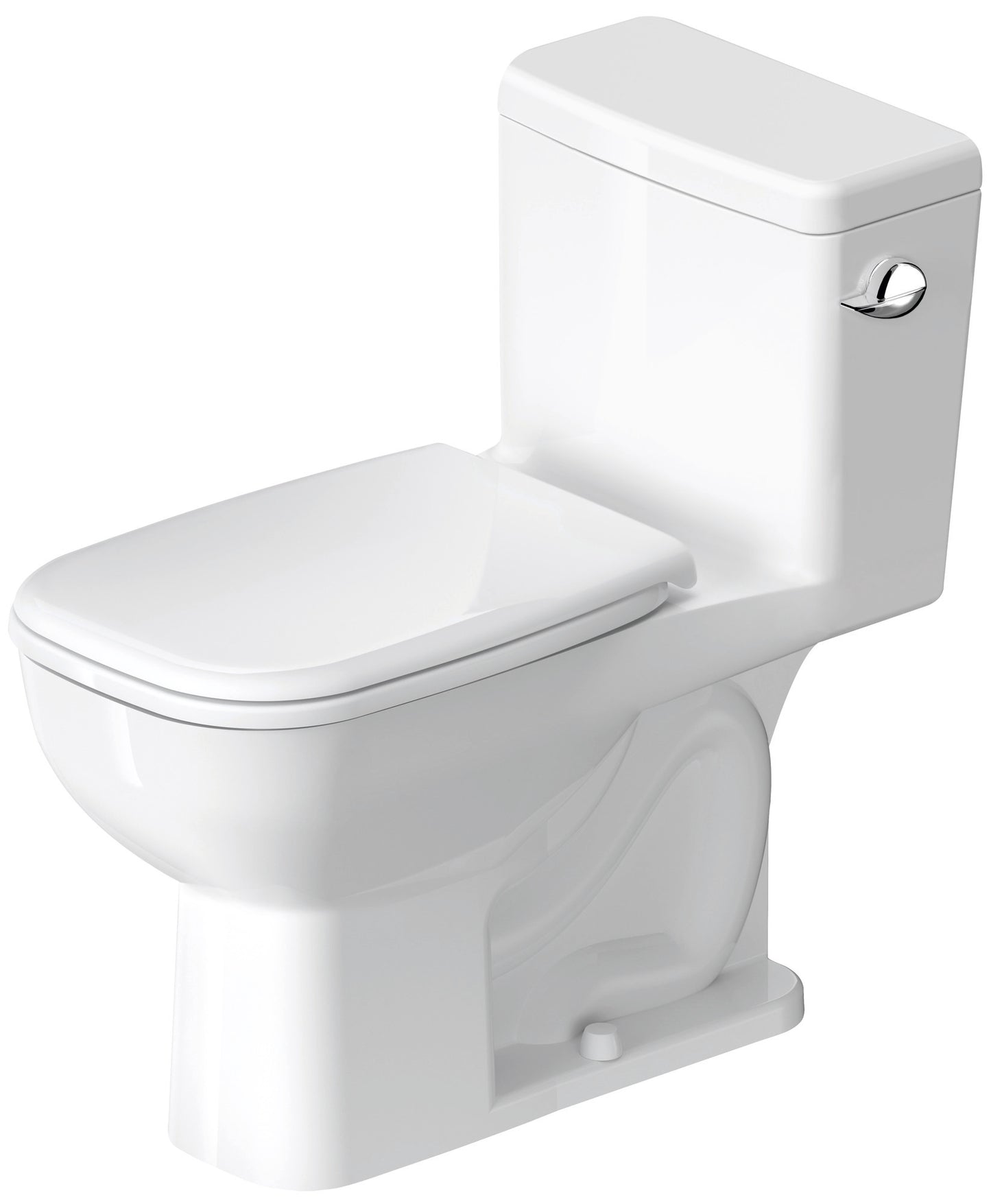 DURAVIT D4005920 D-Code One Piece Toilet