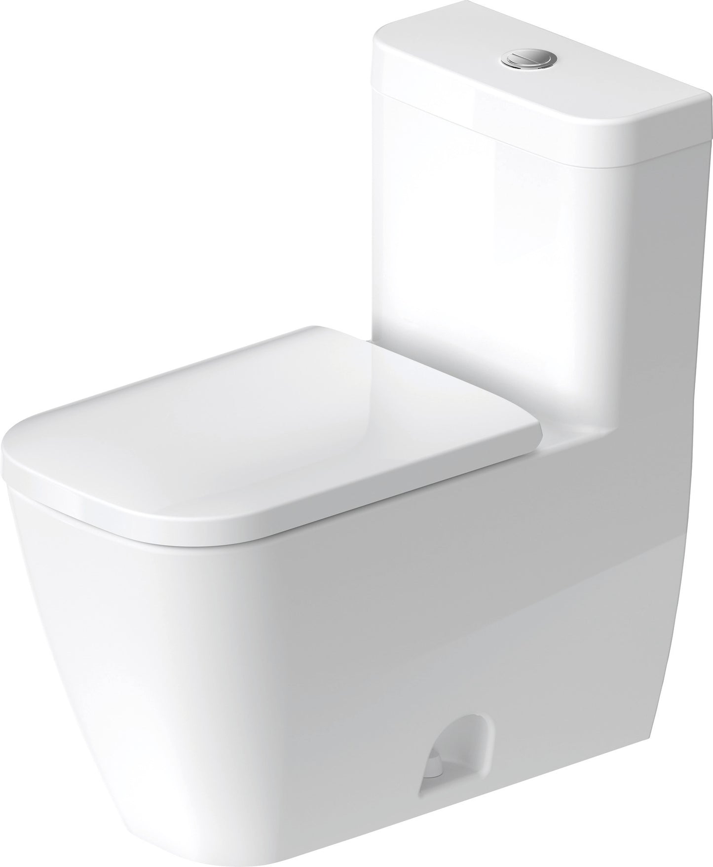 DURAVIT D41024 Happy D.2 One-Piece Toilet Kit with Hygiene Glaze