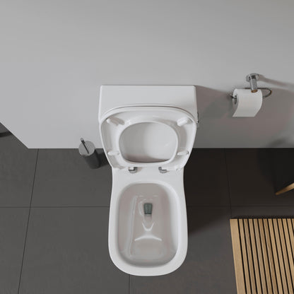 DURAVIT 0113012082 D-Code One Piece Toilet