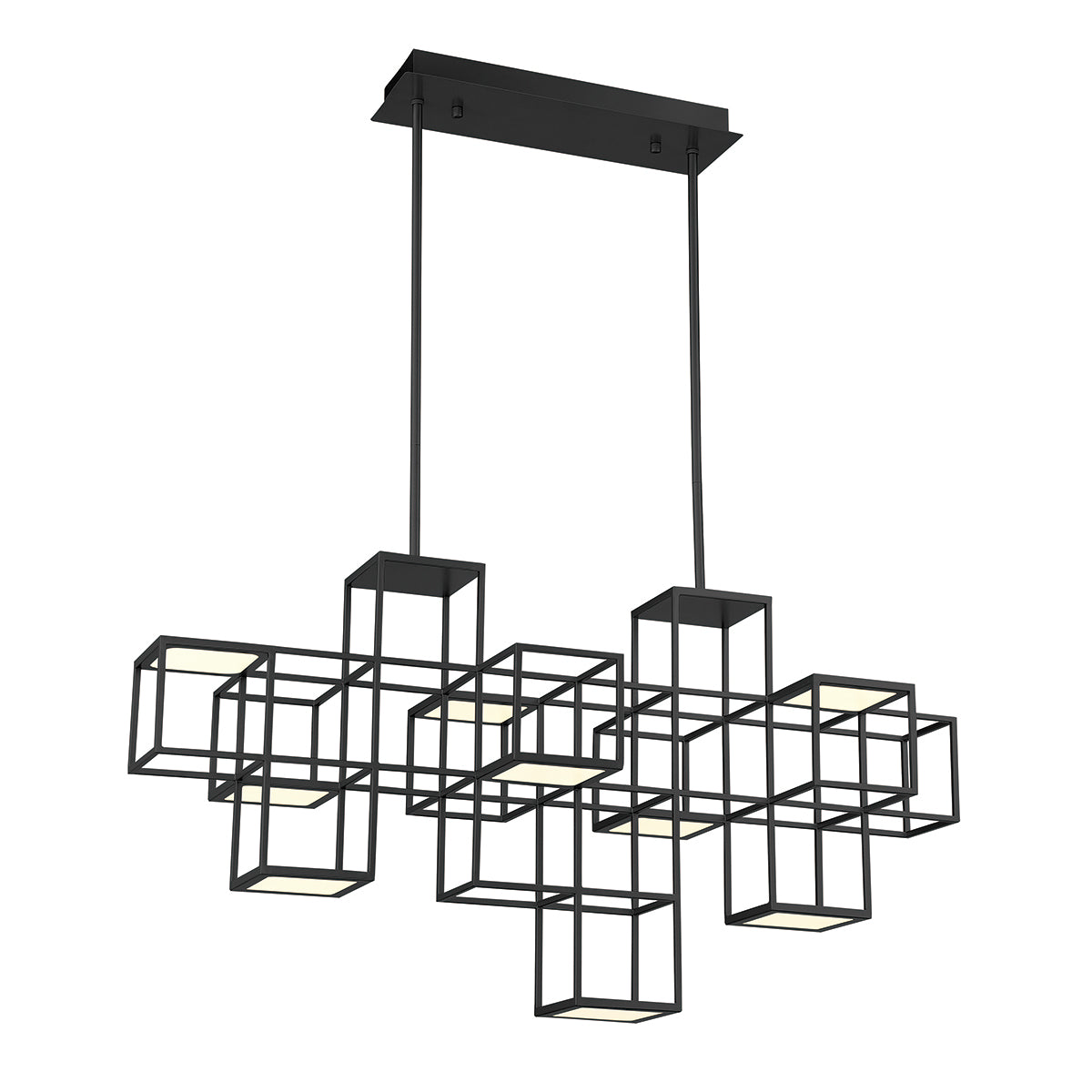 EUROFASE 38258 Ferro Led 16 inch Chandelier Ceiling Light