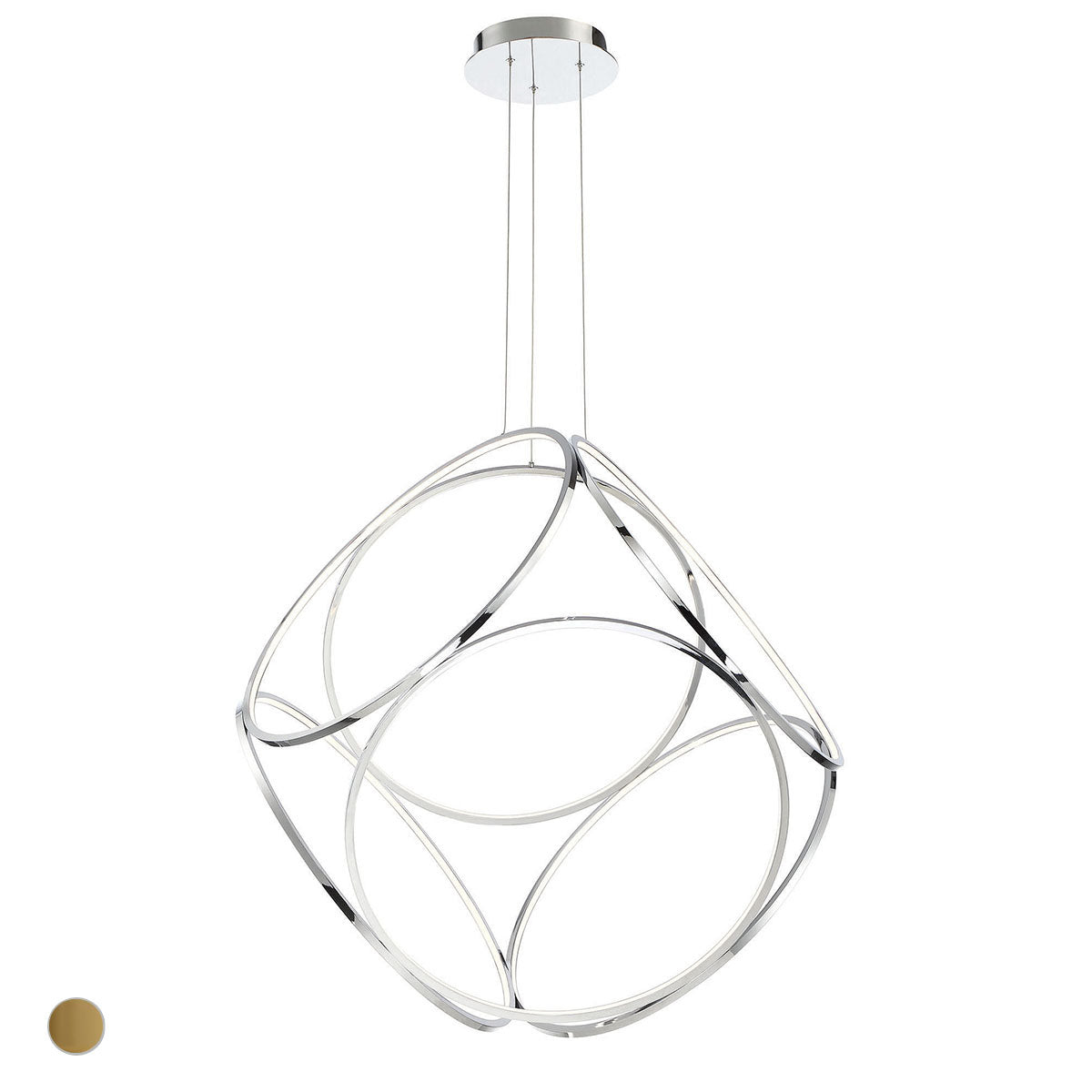 EUROFASE 37104 34in Integrated Led Chandelier