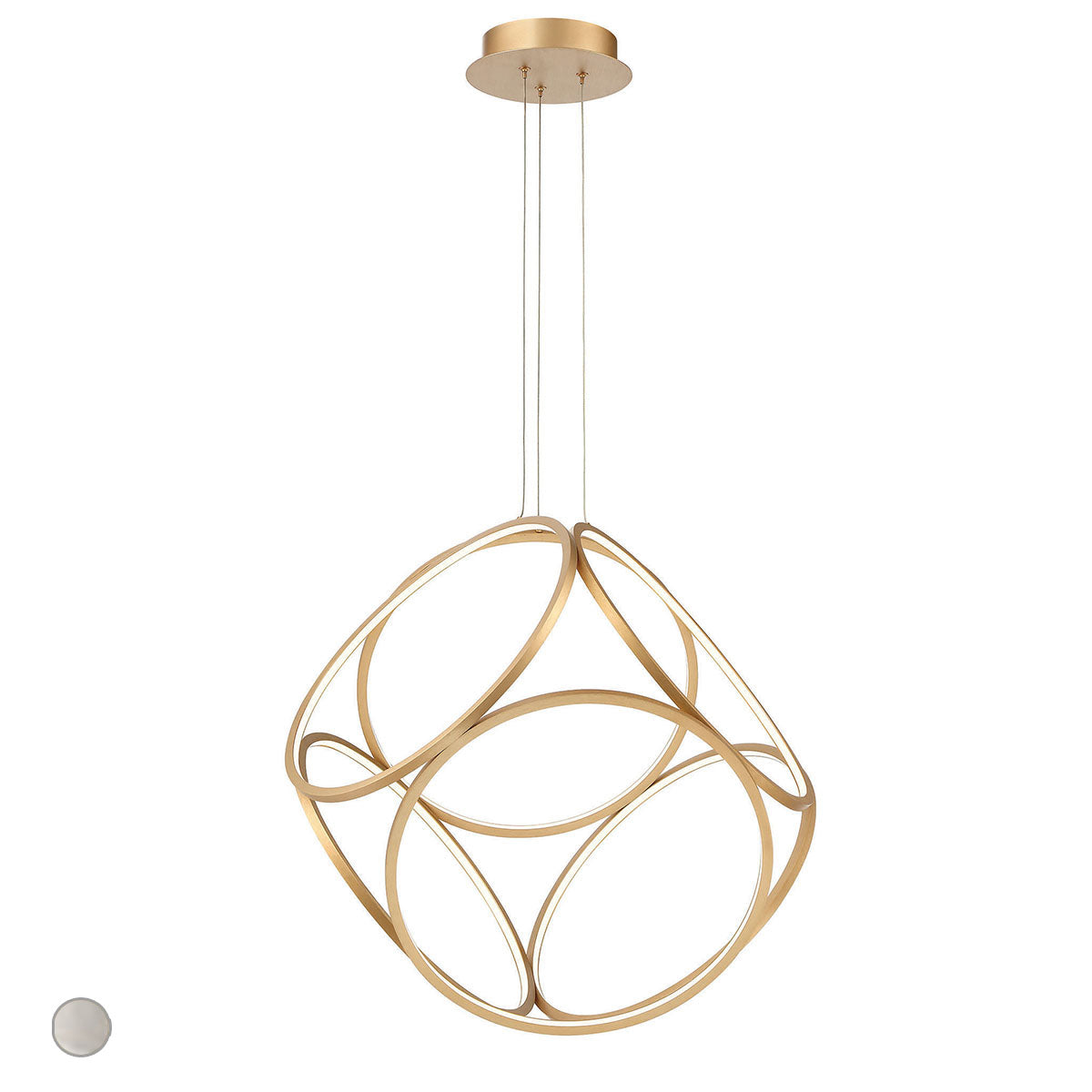 EUROFASE 37102 24in Integrated Led Pendant