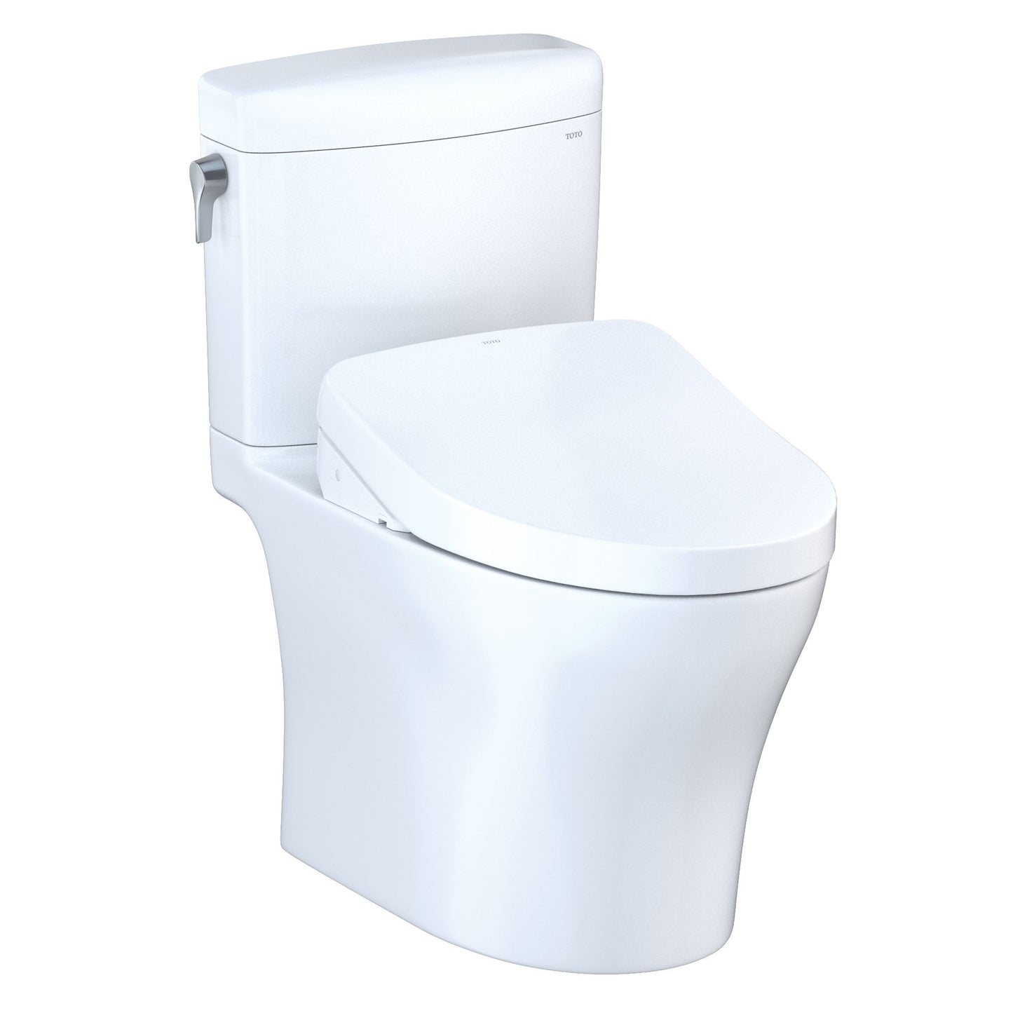 TOTO MW4363046 Aquia Iv Cube - Washlet+ S500E Two-Piece Toilet