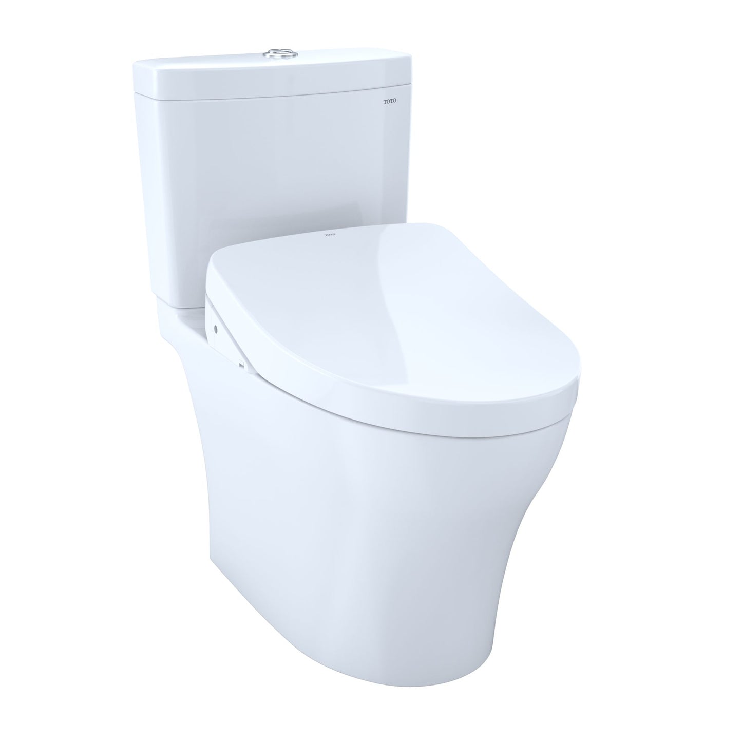 TOTO MW4463046 Aquia Iv Washlet+ S500E Two-Piece Toilet