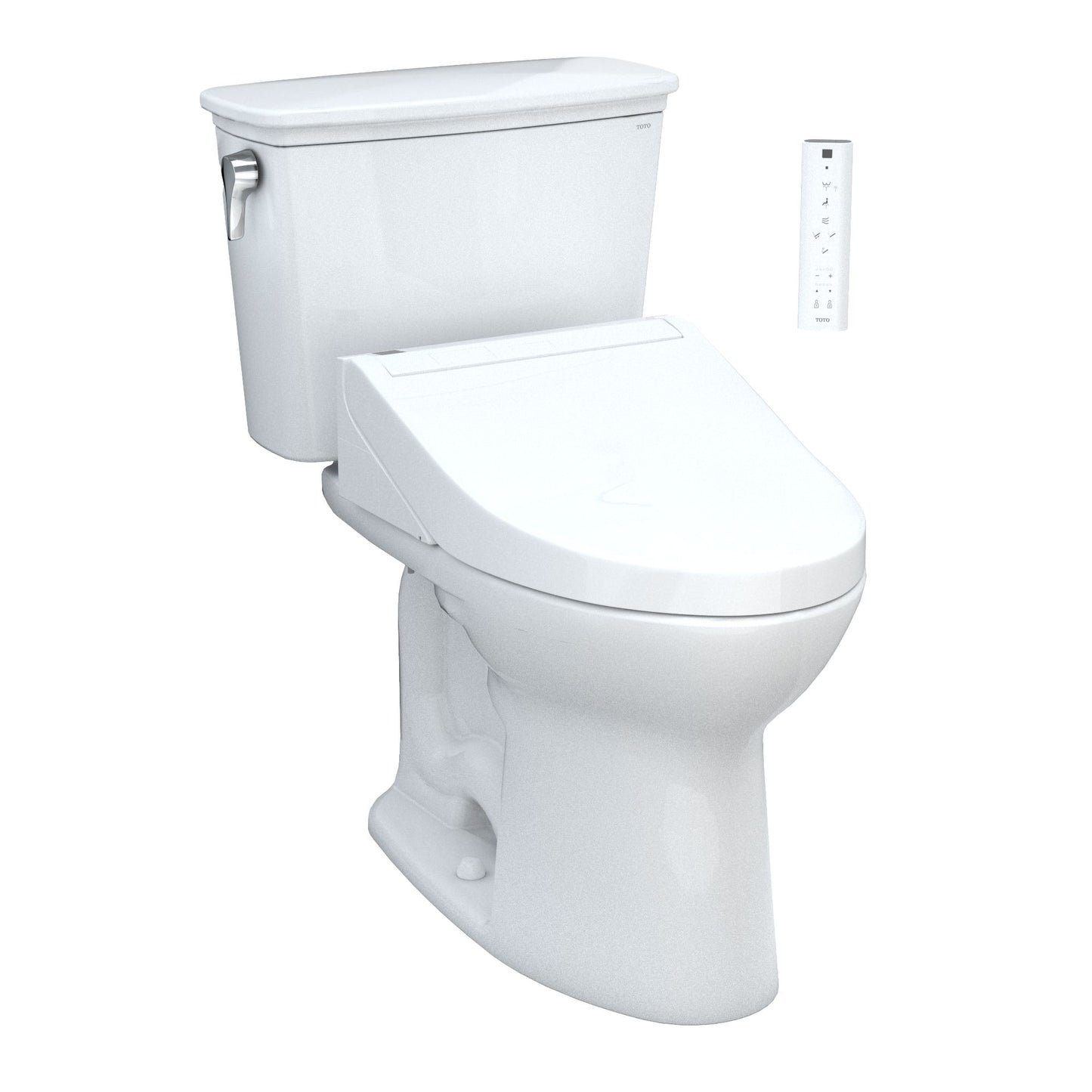 TOTO MW7863084 Drake Transitional WASHLET+ C5 Two-Piece Toilet