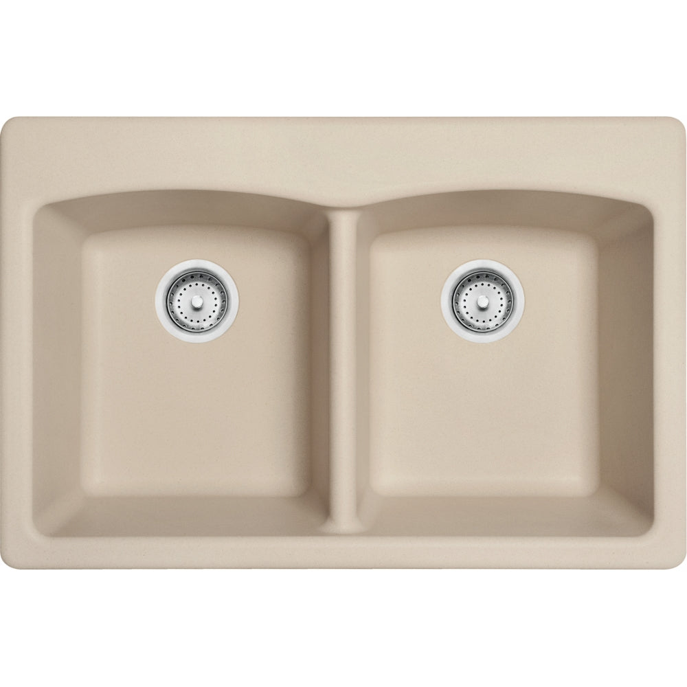 FRANKE EDCH33229-1 ELLIPSE DM GRN DBL 36CAB GRANITE COMPOSITE SINK