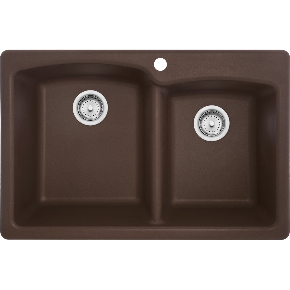 FRANKE EOCH33229-1 ELLIPSE DM GRN DBL 36CAB GRANITE COMPOSITE SINK