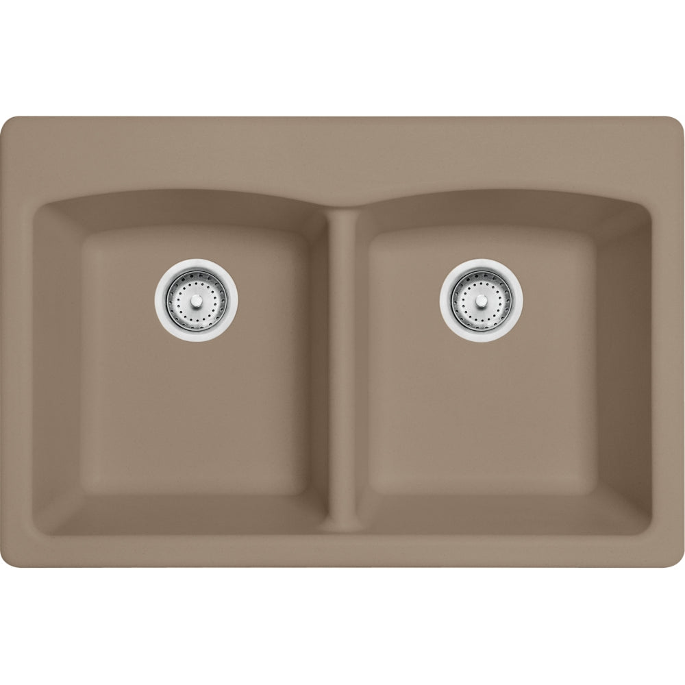 FRANKE EDCH33229-1 ELLIPSE DM GRN DBL 36CAB GRANITE COMPOSITE SINK