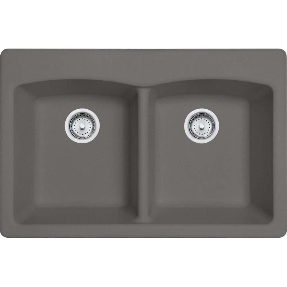 FRANKE EDCH33229-1 ELLIPSE DM GRN DBL 36CAB GRANITE COMPOSITE SINK