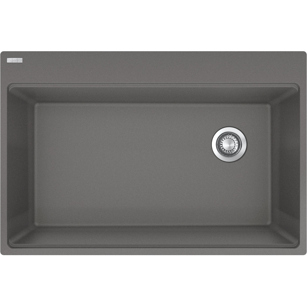 FRANKE MAG61031OW MARIS TM GRN SGL - OFFSET WASTE WITH STRAINER BASKET GRANITE COMPOSITE SINK