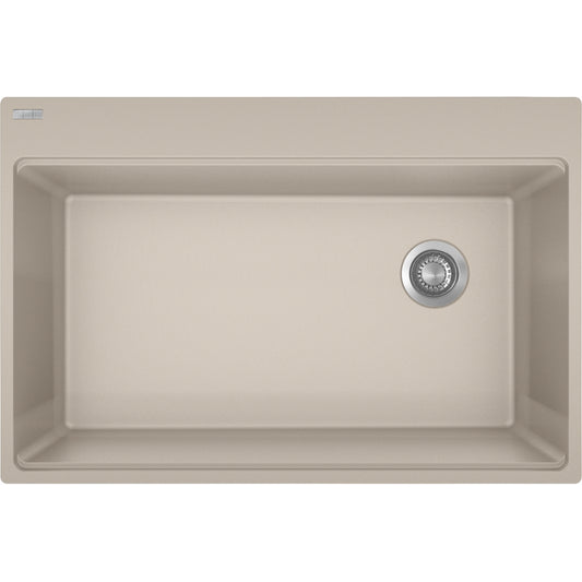 FRANKE MAG61031OW MARIS TM GRN SGL - OFFSET WASTE WITH STRAINER BASKET GRANITE COMPOSITE SINK