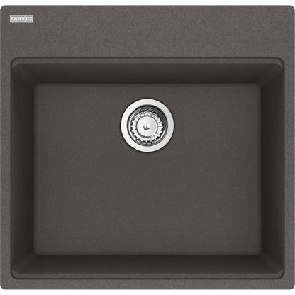 FRANKE MAG61020 MARIS UM GRN SGL 24CAB WITH STRAINER BASKET GRANITE COMPOSITE SINK