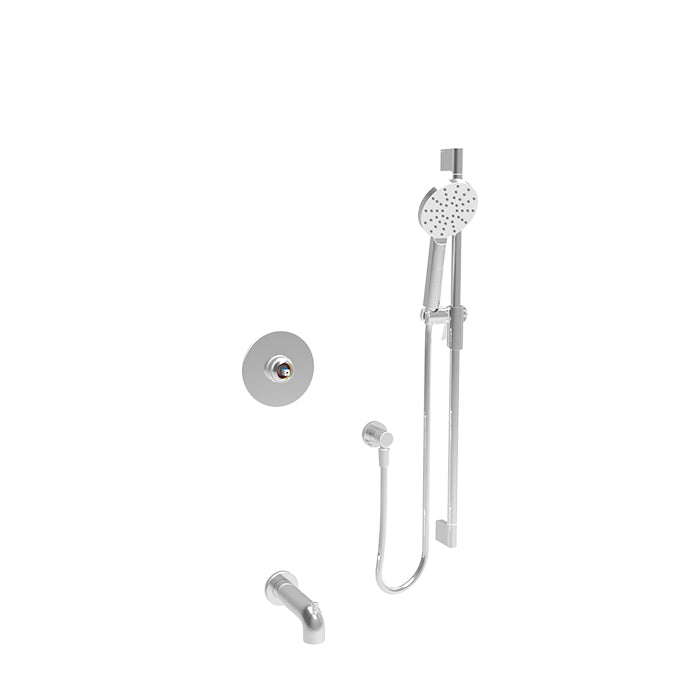 BARIL PRO-2201-80 Complete pressure balanced shower kit (without handle)