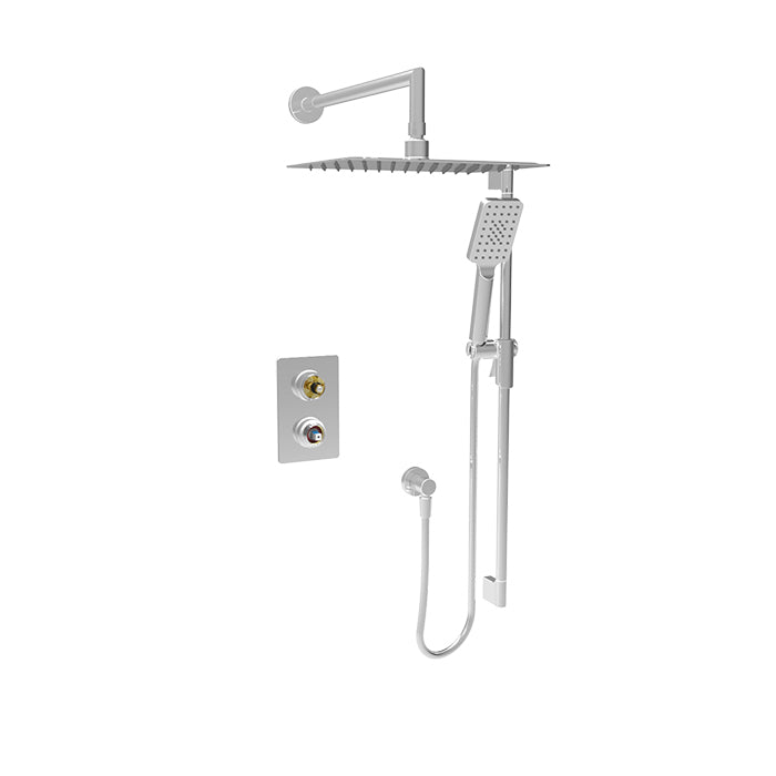 BARIL PRO-2812-80 Complete pressure balanced shower kit (without handle)