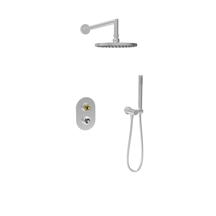 BARIL PRO-2891-80 Complete pressure balanced shower kit (without handle)