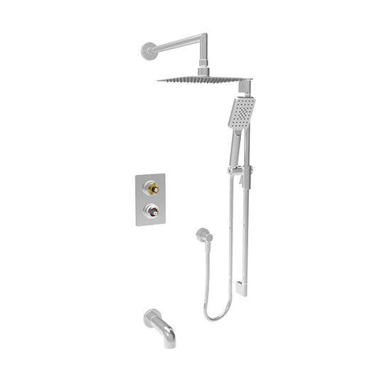 BARIL PRO-2902-80 Complete pressure balanced shower kit (without handle)