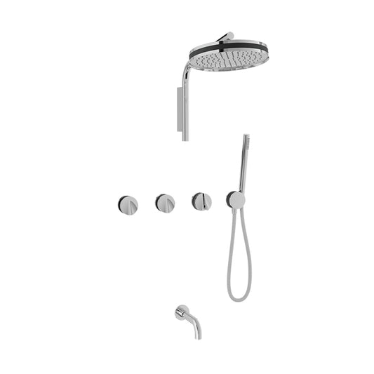 BARIL PRO-3303-47 Complete thermostatic shower kit