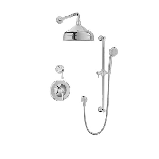 BARIL PRO-3420-72 Complete thermostatic shower kit