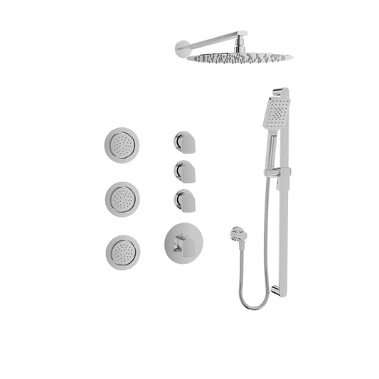 BARIL PRO-3950-56 Complete thermostatic shower kit