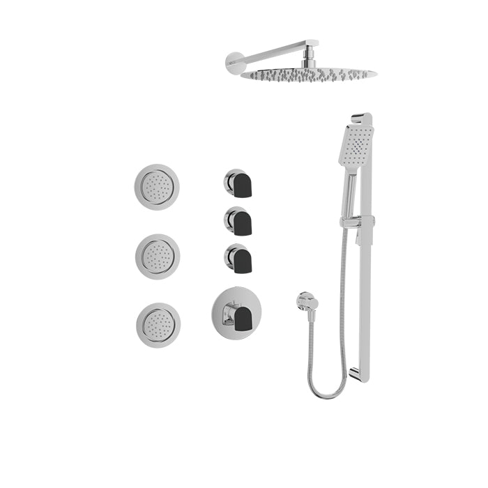 BARIL PRO-3950-56 Complete thermostatic shower kit