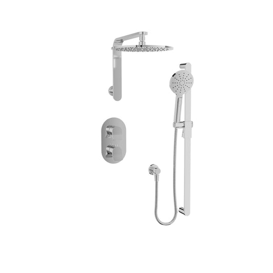 BARIL PRO-4226-46 Complete thermostatic pressure balanced shower kit