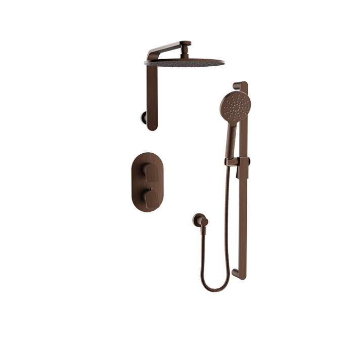 BARIL PRO-4226-46 Complete thermostatic pressure balanced shower kit