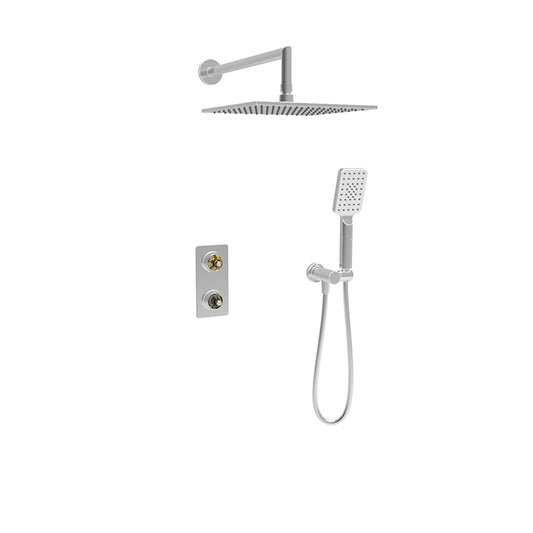 BARIL PRO-4292-80 Complete thermostatic pressure balanced shower kit (without handle)