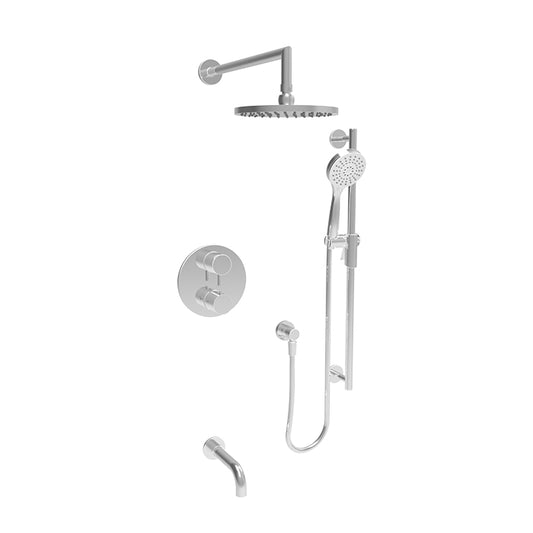 BARIL PRO-4302-66 Complete thermostatic pressure balanced shower kit