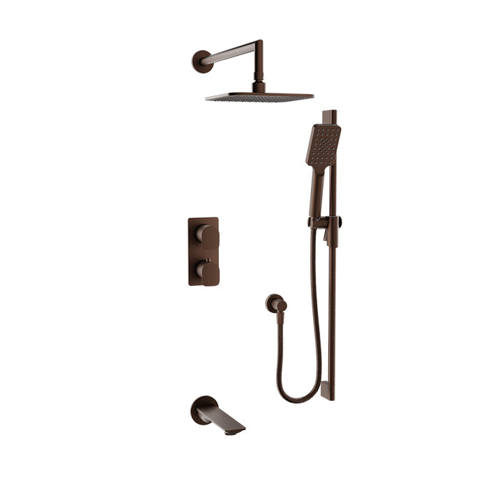 BARIL PRO-4305-04 Complete thermostatic pressure balanced shower kit