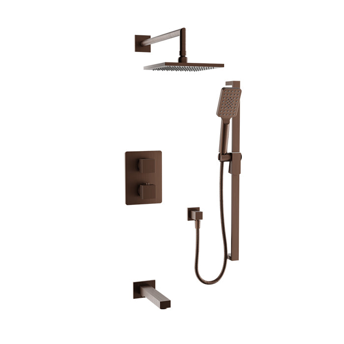 BARIL PRO-4306-05 Complete thermostatic pressure balanced shower kit