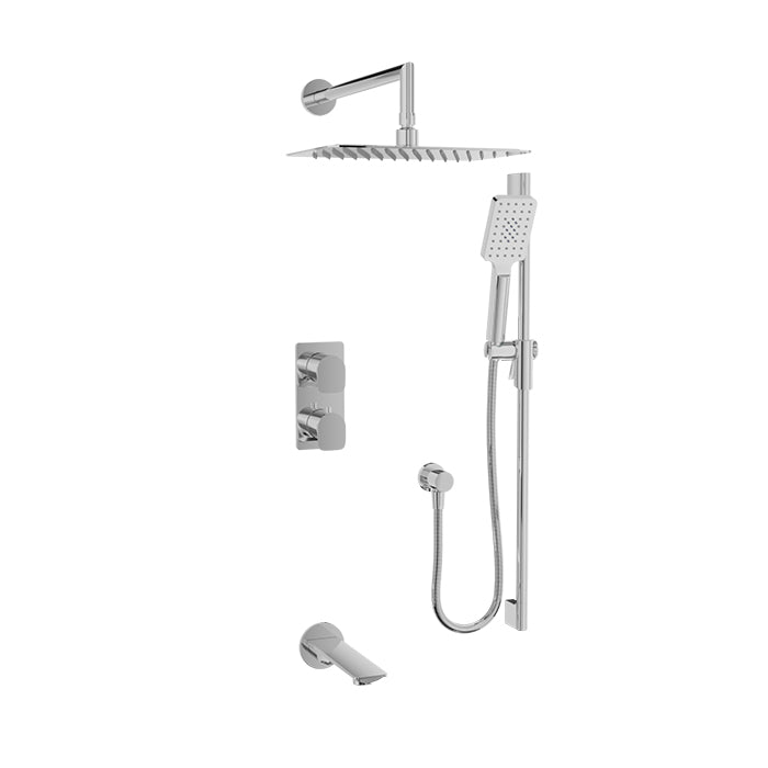 BARIL PRO-4316-04 Complete thermostatic pressure balanced shower kit