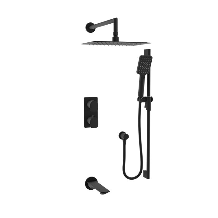 BARIL PRO-4316-04 Complete thermostatic pressure balanced shower kit