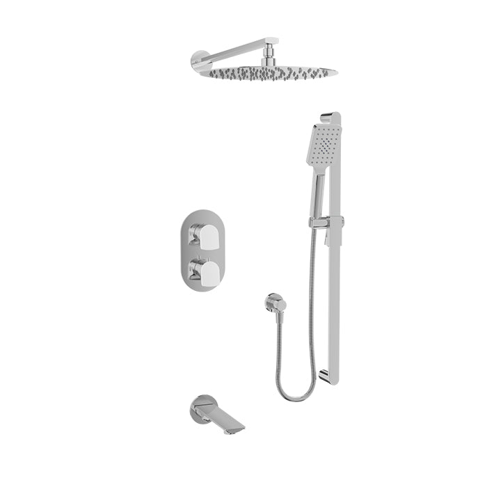 BARIL PRO-4326-56 Complete thermostatic pressure balanced shower kit