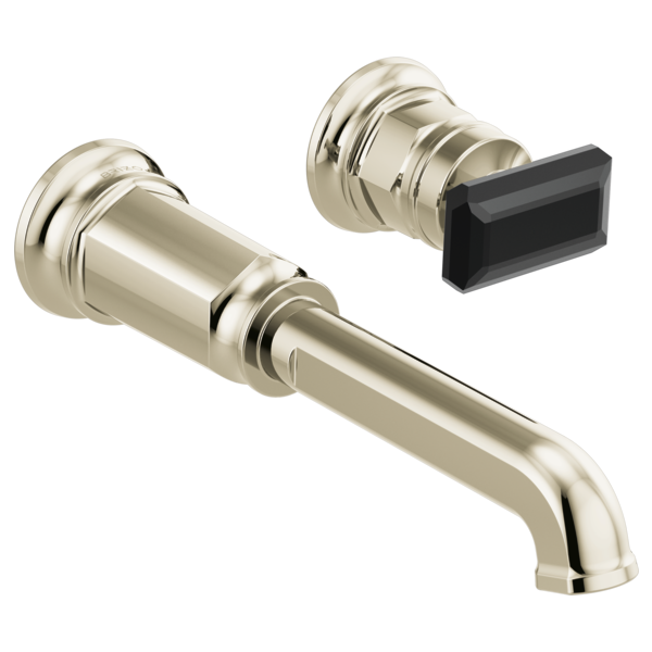 BRIZO INVARI T65776LF Two-Hole, Single-Handle Wall Mount Lavatory Faucet - Knob Handle 1.2 GPM