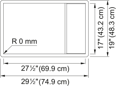 FRANKE  CLV110-28-CA STAINLESS STEEL SINKS