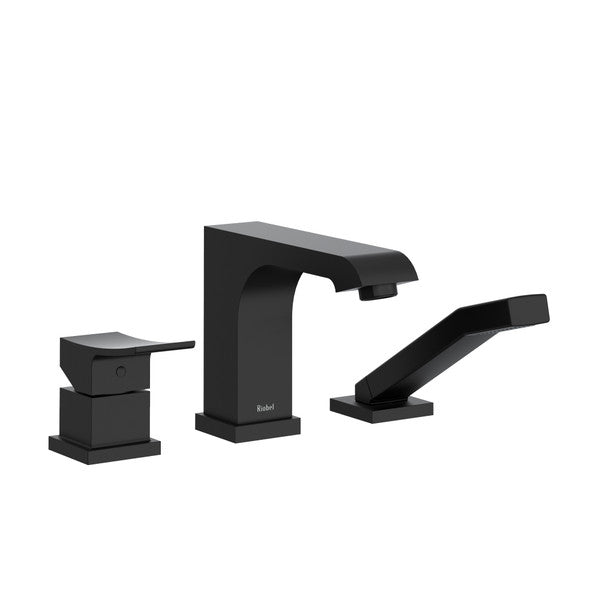 RIOBEL TZO10 Zendo 3-Piece Deck-Mount Tub Filler With Hand Shower Trim