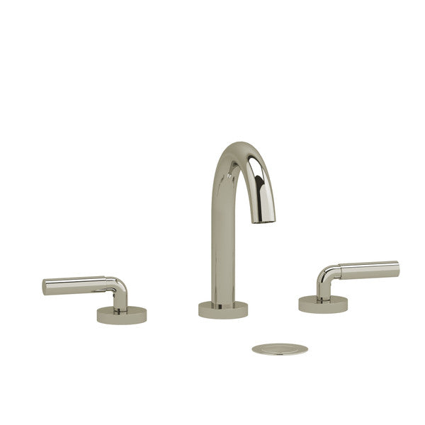 RIOBEL RU08 Riu Widespread Bathroom Faucet with C-Spout