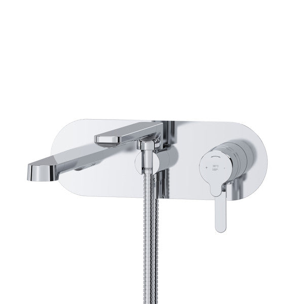 RIOBEL TNB21 Nibi Wall Mount Tub Filler Trim