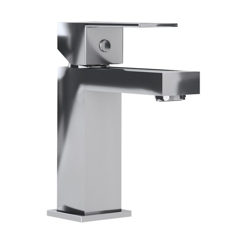 RUBI RQT11BWD Quatro S-Hole Basin Faucet Without Drain Drain