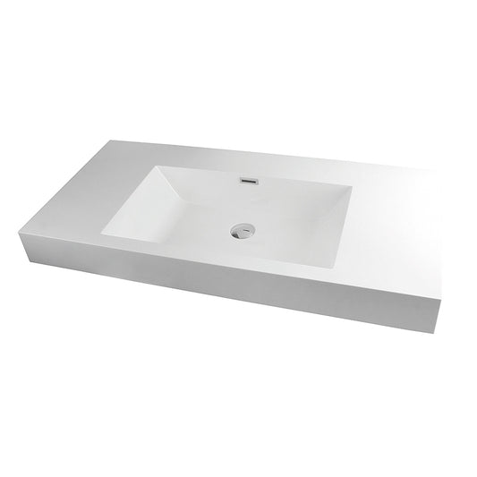 RUBI RTO100 Countertop Basin Whith Overflow