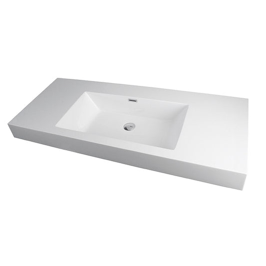 RUBI RTO120 Countertop Basin With Overflow