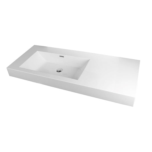 RUBI RTO121 Countertop Basin With Overflow