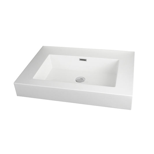 RUBI RTO690 Countertop Basin With Overflow